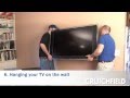How to wall mount a TV