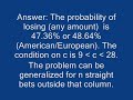 Roulette mathematics: improved systems odds profits losses