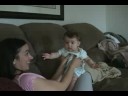 waving baby