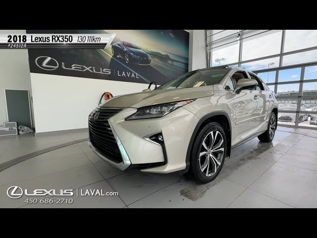 2018 Lexus RX 350 EXECUTIF / NAVIGATION / CAMERA 360 / TOIT OUVR in Cars & Trucks in Laval / North Shore