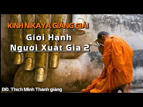 Kinh NIKAYA Giảng Giải – Giới Hạnh Người Xuất Gia 2