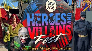 DC Heroes & Villains Fest 2025 Overview - Six Flags Magic Mountain
