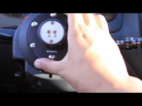 how to take off ek steering wheel