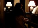 Margee playing a Christmas Tune