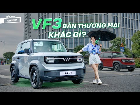 Review Vinfast VF3 bản thương mại: có gì khác, đã chỉn chu hơn, lái 