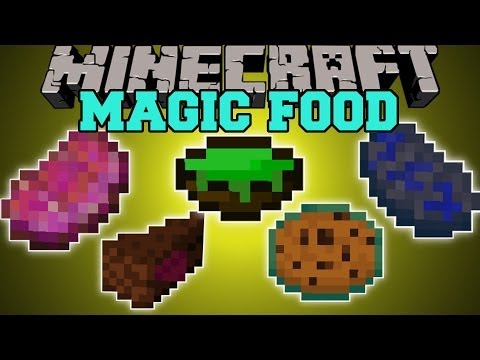 magical - The Magical food mods adds in new epic foods with special abilities! Enjoy the video? Help me out and share it with your friends! Like my Facebook! http://ww...