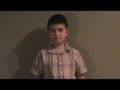 Braeden singing Barenaked Ladies Hanukkah Blessings