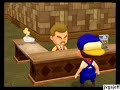 it's a cloudy summer day in harvest moon: magical melody for nintendo gamecube. i tend to my farm, take care of my animals, and talk to many of my neighbors. i also pick up a tool from the blacksmith, get a recipe from doug, and ride the dolphin to the island to do a little fishing.