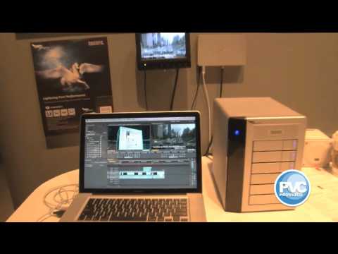 dhelmly - Here's a quick Thunderbolt demo shot by ProVideoCoalition.com in our booth at NAB2011. This new technology will change our workflow completely when it comes ...