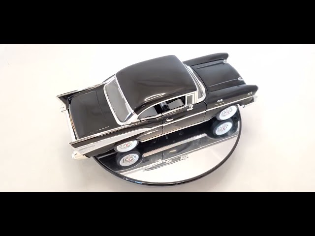 1:18 Diecast ERTL 1957 Chevrolet Bel Air Black American Muscle in Arts & Collectibles in Kawartha Lakes