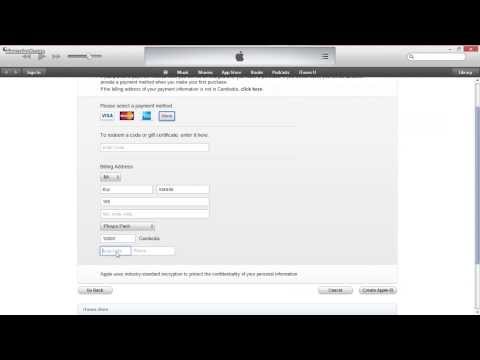 how to create apple id