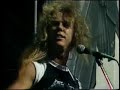 Metallica For Whom The Bell Tolls 1985 Metallica For Whom The Bell Tolls 1985