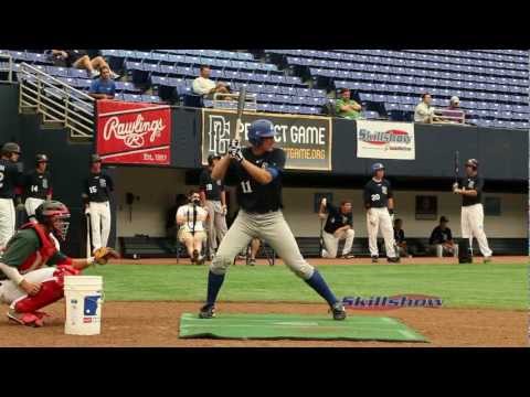 Trey Baur (Class 2014)  Baseball Perfect Game Junior National Showcase 2012