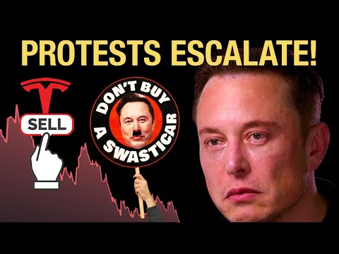 Tesla Stock COLLAPSES as Elon Musk Protests EXPLODE | weehingthong