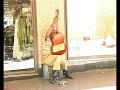 this is a little tribute to this brave gentleman who is playing now for years in the st. george mall always at the same place and belongs for me to the city of cape town like table mountain. -- this footage was shot in dec. 2006