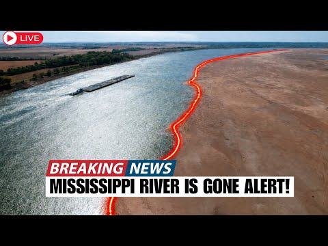 Mississippi River Drops 47% in Just Three Days — What Was Discovered