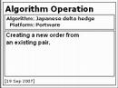 Japanese delta hedger algo