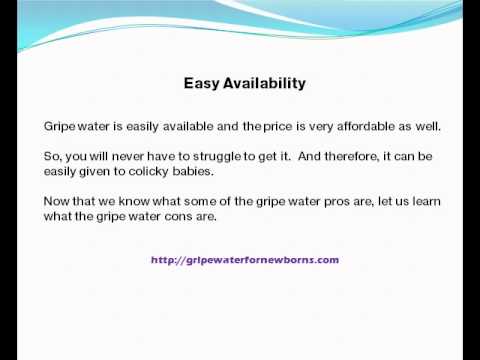 how to administer gripe water to newborn
