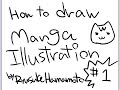 How to draw manga illustration 1-1