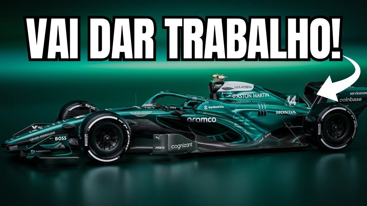 O que sabemos sobre o carro da Aston Martin de Adrian Newey para F1 2026