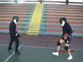 Assalto di Bastone/one handed stick fight