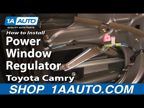 How To Install Replace Power Window Regulator Toyota Camry 02-06 1AAuto.com