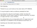 Visit http://BusinessEnglishPod.com to view and download more videos on Business English for writing emails. In this episode of Email Tune-up we're going to look at an email request to an external supplier asking them to speed up the delivery of a shipment.