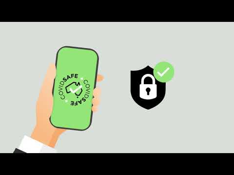 Video of COVIDSafe App