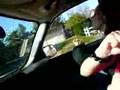 kristina and tori dancing in the car