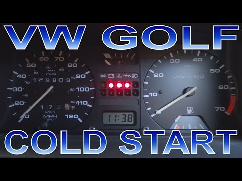 how to set a vw golf carburetor