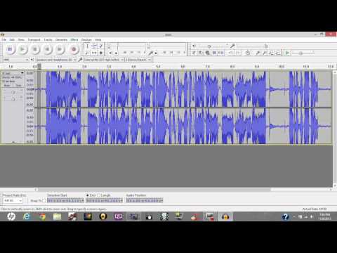 how to eliminate background noise in audacity