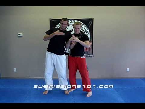 Gooseneck - See our other video: http://www.youtube.com/watch?v=ZzMQI5QP8Qs on resisting opponent. A standard wrist lock escort technique. This has many 'names' from goo...