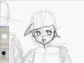 Drawing - Draw a Couple from Sketch to Lineart. 1/3