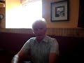 John Lynskey Singing in his hometown Binghams Town
