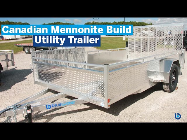 2024 Canadian Mennonite Built Side Loader Aluminum Utility Trail in Cargo & Utility Trailers in City of Toronto