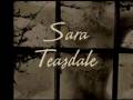 At Night by Sara Teasdale