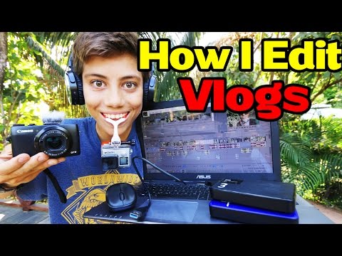 How I Edit & Organize My YouTube Vlogs!