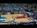 Marcus Ginyard of UNC gets hung on a dunk vs. Mt. St. Marys