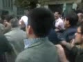حمله نیروهای سرکوبگر به کروبی و مردم 13آبان