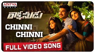 Chinni Chinni Full Video Song  Rakshasudu Video So