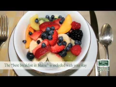 3 minute maine - The Whitehall Inn located in Camden, Maine is a 45 room historic lodging facility, on the National Register of Historic Places. Made famous by its appearance...