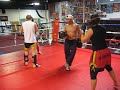 muay thai pad work with sakasem muay thai pad work with sakasem