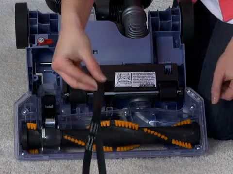how to change belt on hoover uh70210