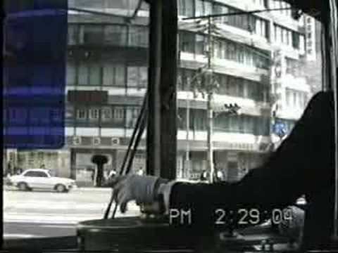Hiroshima electric railway cab view 7