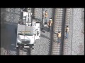 Light rail repairs in Norfolk, Va. - Unedited video