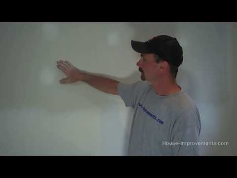 how to properly mud and sand drywall