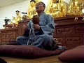 Om Mani Padme Hum - Chanting with Prayer Beads and Moktok, Part 1
