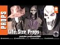 Prop Scarecrow & Grim Reaper & Emperor Evil PVC Halloween Yard Haunt How-to