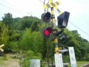 石仏踏切で撮る特急きのさき