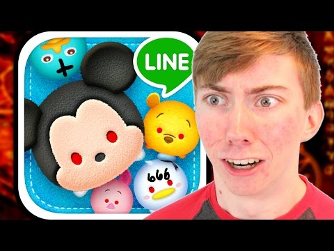 LINE: DISNEY TSUM TSUM (iPhone Gameplay Video)